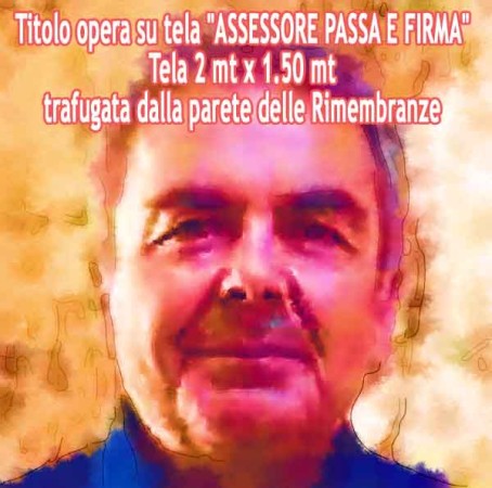 ASSESSORE LUIGI RIZZO : "ASSESSORE PASSA E FIRMA"
